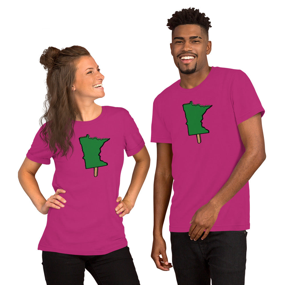 It’s the ORIGINAL “MN on a Stick”- Unisex t-shirt