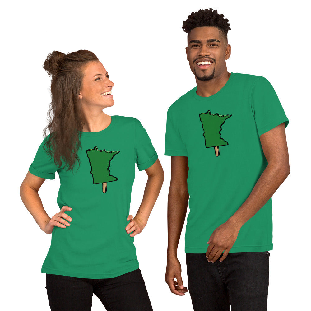 It’s the ORIGINAL “MN on a Stick”- Unisex t-shirt