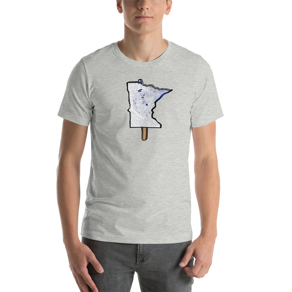 MN Lakes and Rivers on a Stick- Unisex t-shirt