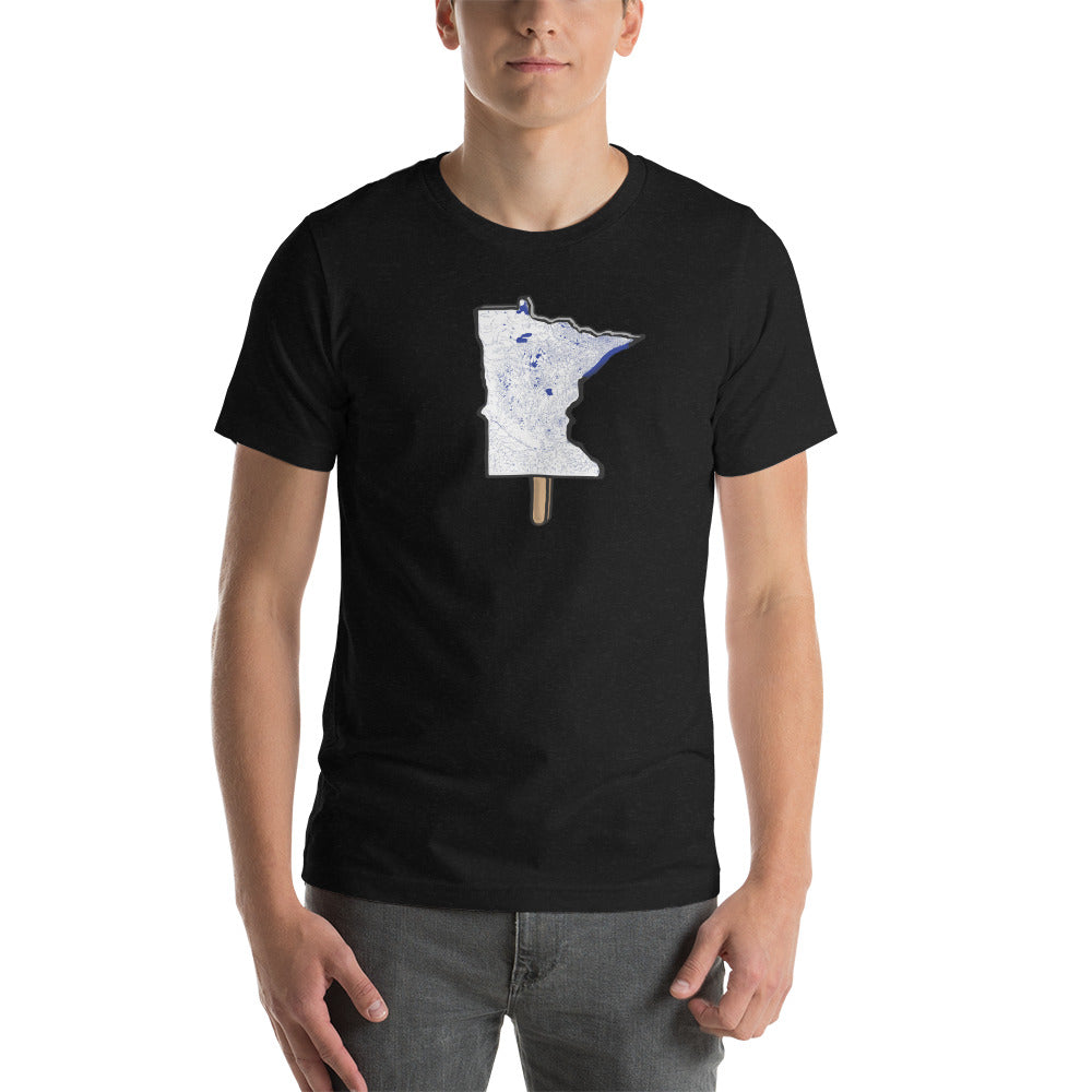 MN Lakes and Rivers on a Stick- Unisex t-shirt