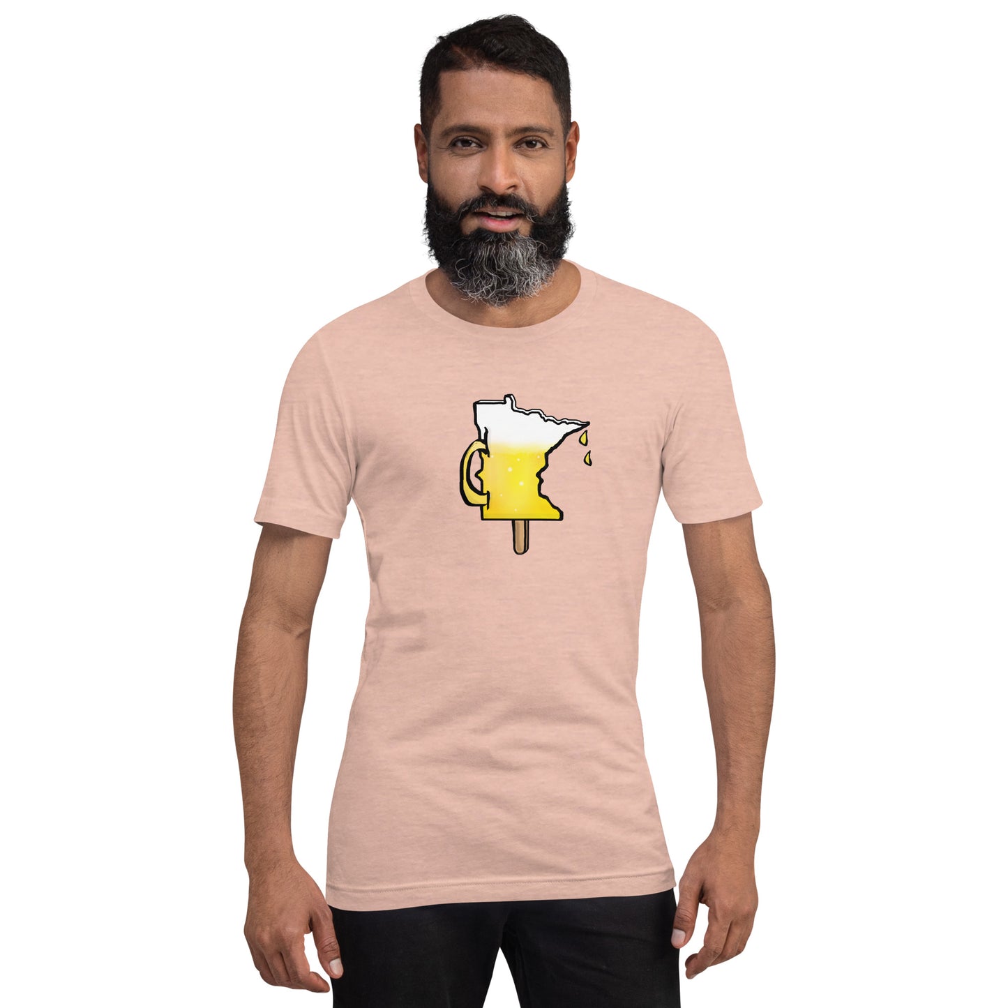 MN Beer on a Stick- Unisex t-shirt