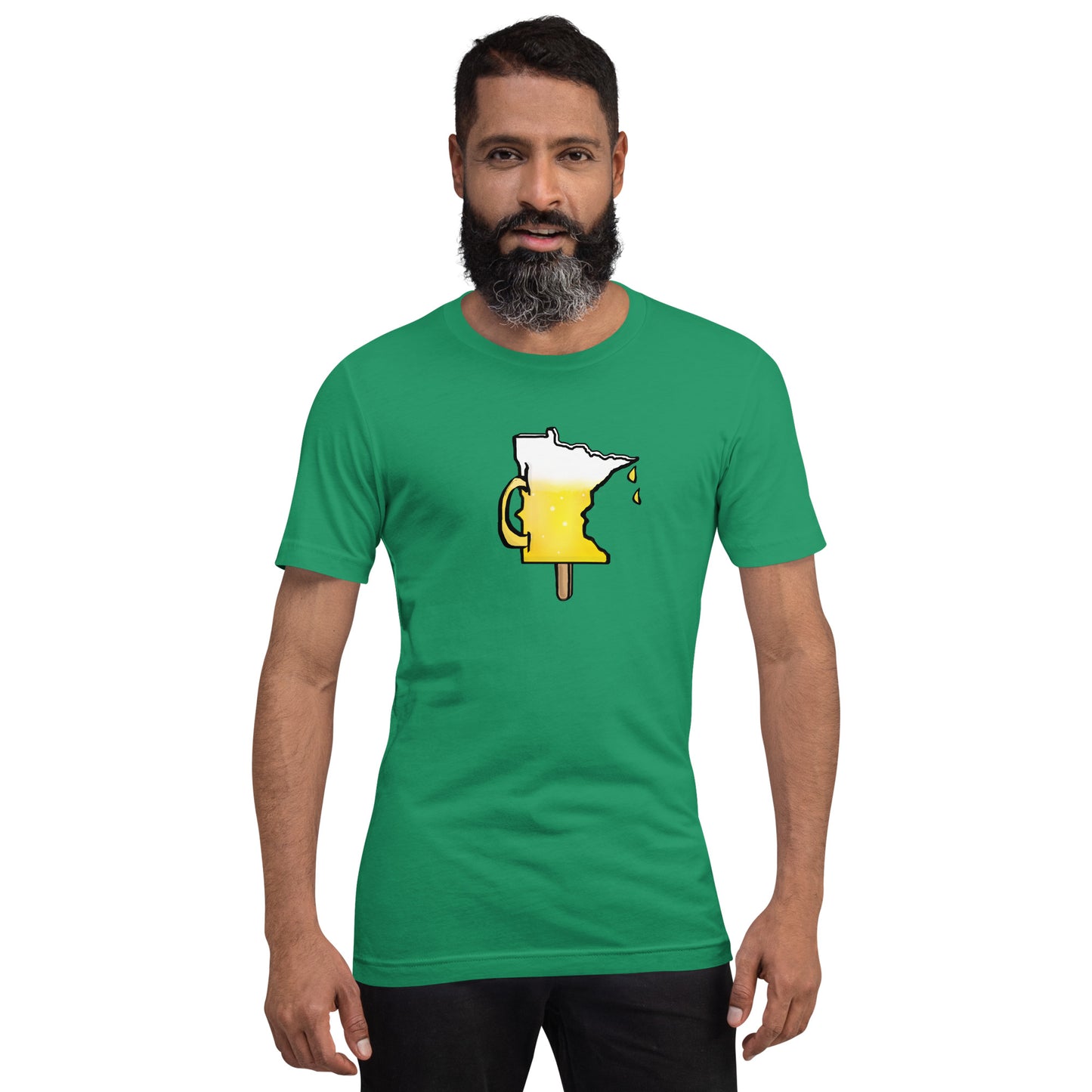 MN Beer on a Stick- Unisex t-shirt