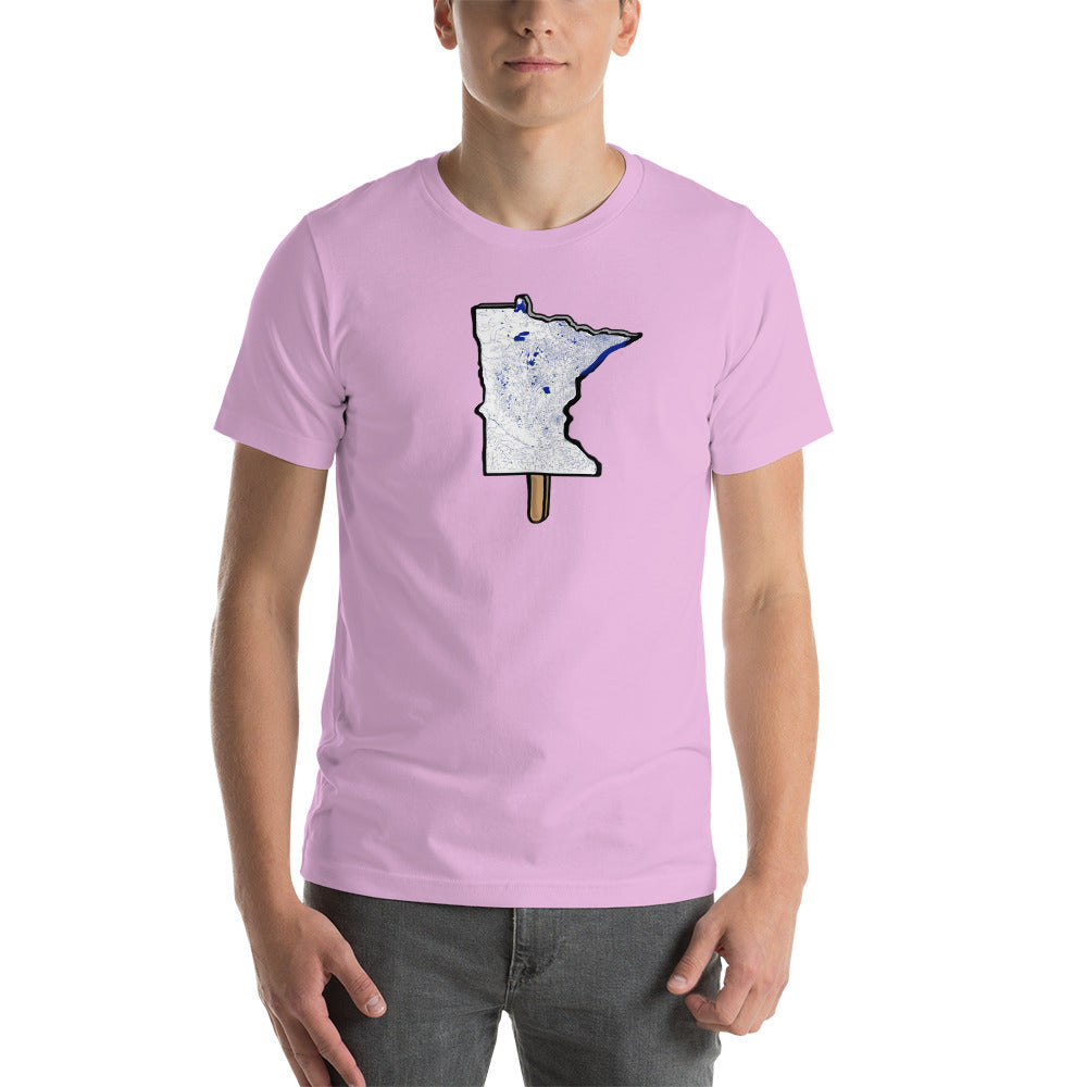 MN Lakes and Rivers on a Stick- Unisex t-shirt